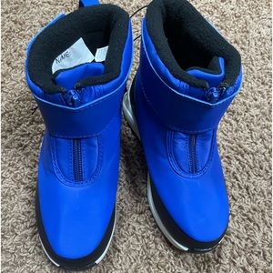 Boys Zip Front Snow Boots